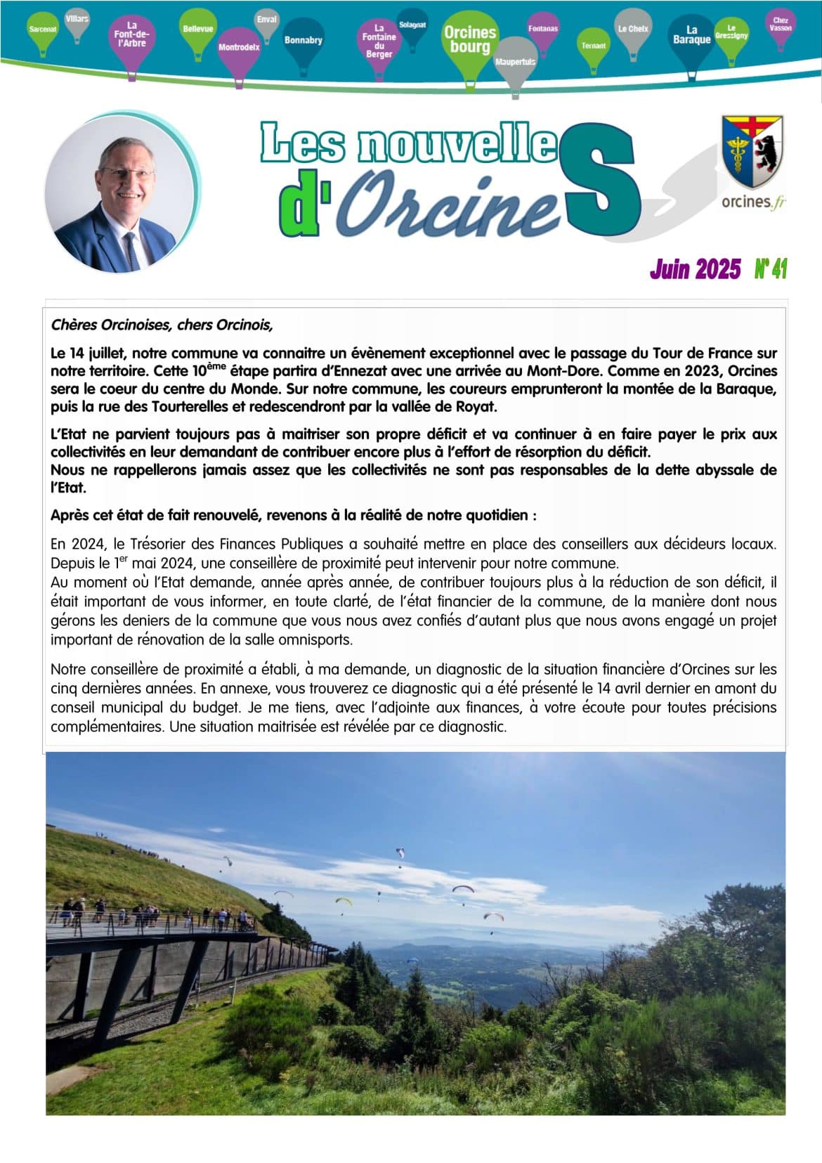 Les nouvelles d’Orcines 06-25 N° 41